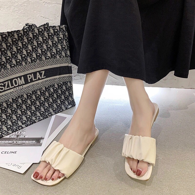 ภาพสินค้าZ01 ส่งเร็วรองเท้าแตะแฟชั่น (เป็นยาง) รองเท้าแตะผู้หญิง นุ่ม รองเท้าเกาหลี รองเท้าลำลอง จากร้าน cui6688 บน Shopee ภาพที่ 4