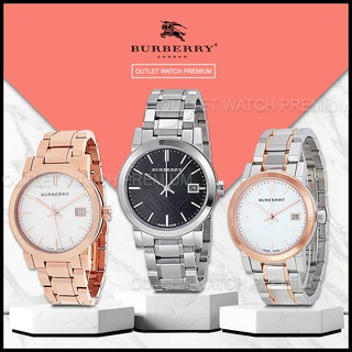 สินค้า OUTLET WATCH นาฬิกา Burberry OWB277 นาฬิกาข้อมือผู้หญิง นาฬิกาผู้ชาย แบรนด์เนม Brandname Burberry Watch BU9125