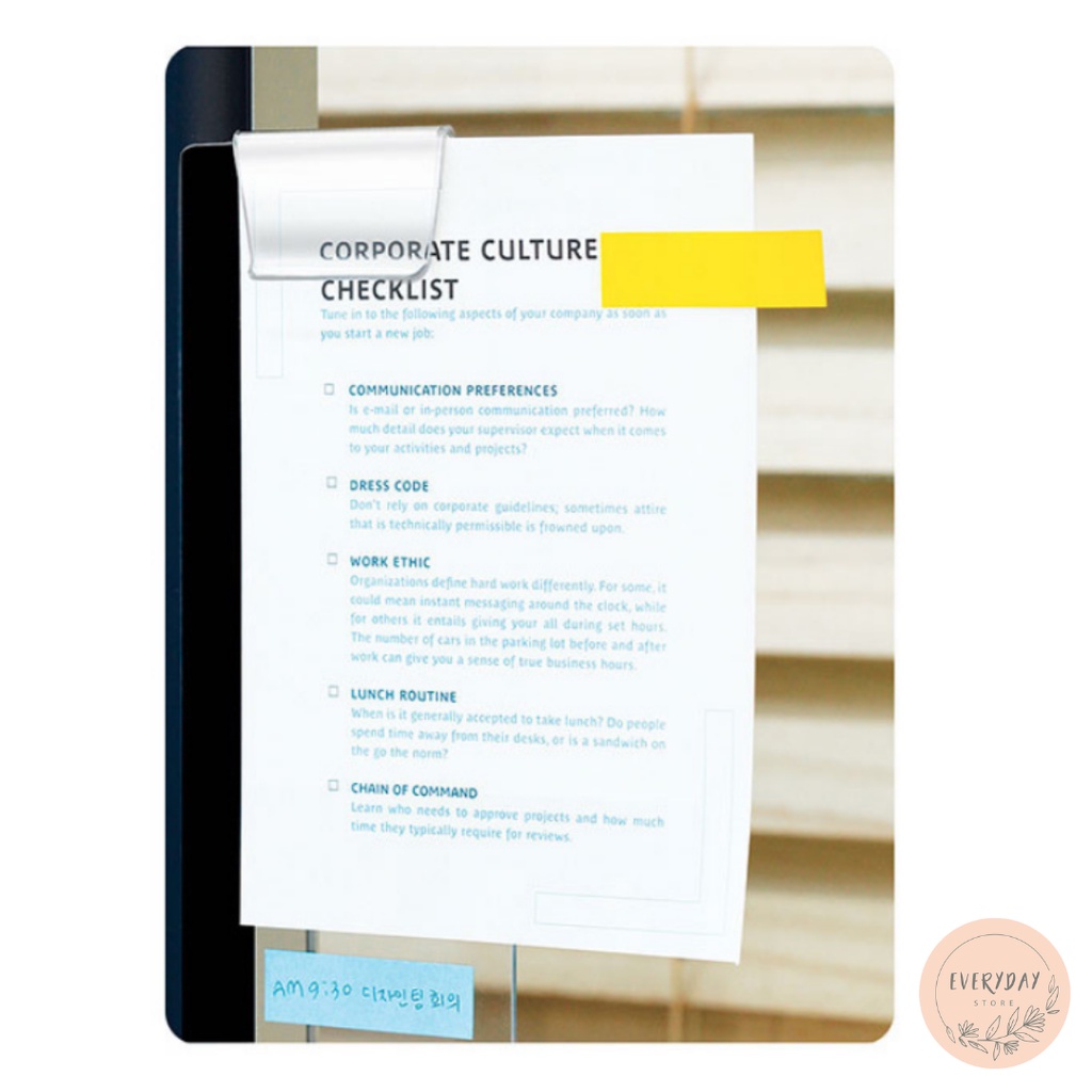 ที่ติดโพสอิท-ที่ติดโน้ต-กระดานแผ่นใส-ติดข้างจอคอม-สำหรับแปะแผ่นโน๊ต-โพสอิท-สติกเกอร์-จัดระเบียบ-โต๊ะทำงาน-โต๊ะคอมด้านขวา