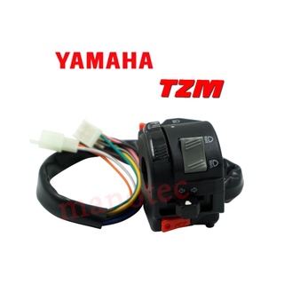 สวิทช์แฮนด์(ประกับซ้ายแต่ง)YAMAHA TZR TZM R15 M-Slaz MT (ตัดต่อสาย ใส่ได้ทุกรุ่น) ฟังก์ชั่นครบๆ ปิด เปิดไฟหน้า ไฟขอทาง