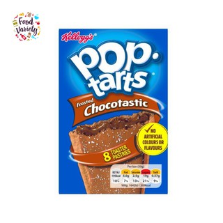 ภาพหน้าปกสินค้าKellogg\'s Pop tarts Frosted Chocotastic 384g เคลลอกก์ ป๊อปทาร์ต ขนมปังสอดไส้ช็อกโกแลต 384กรัม ที่เกี่ยวข้อง
