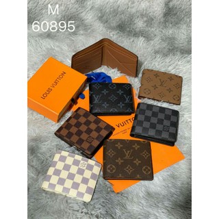 กระเป๋าสตางค์ใบสั้นกระเป๋าสตางค์สไตล์หลุยส์์Lv wallet styleSize  4.5