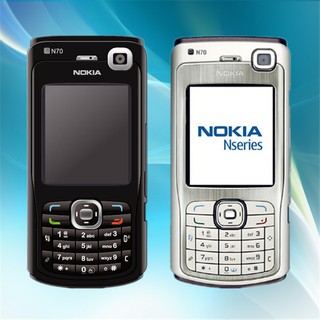 ชุดโทรศัพท์มือถือ ของแท้ แบบเต็ม สําหรับ Nokia รุ่น N70 GSM 3G ขนาด 2.4 นิ้ว