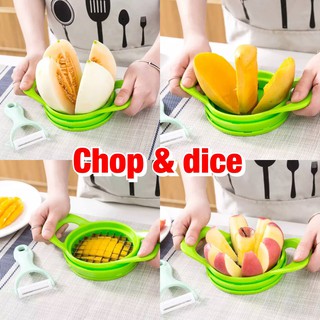 Chop &amp; dice all in one slicer ชุดสไลด์,หั่น,สับ,มหัศจรรย์