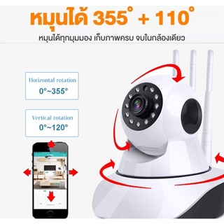 กล้องวงจรปิด กล้องวงจรปิดไร้สาย อยู่ไกลแค่ไหนก็ดูได้ Full HD 1080P Wirless กล้อง IP 2.0 ล้านพิกเซล