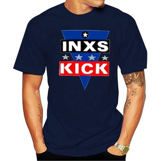 เสื้อยืดลําลอง แขนสั้น คอกลม พิมพ์ลาย Inxs Concert Tour สไตล์วินเทจ สําหรับผู้ชาย 1988