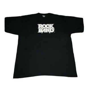 เสื้อยืดผ้าฝ้าย พิมพ์ลายเกม TG ROCK BAND Promo ONLY 2007 WORLD TOUR ideo EBkcck04DJiokp97