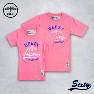 Beesy เสื้อยืด รุ่น Sixty สีชมพู