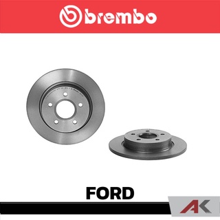 จานเบรก Brembo FORD Focus ปี 2012 หลัง เบรคเบรมโบ้ รหัสสินค้า 08 A725 11 (ราคาต่อ 1 ข้าง)