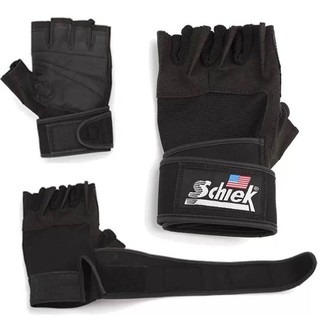 ภาพหน้าปกสินค้าSchiek ถุงมือยกน้ำหนัก ถุงมือฟิตเนส ถุงมือหนัง Fitness Glove ที่เกี่ยวข้อง