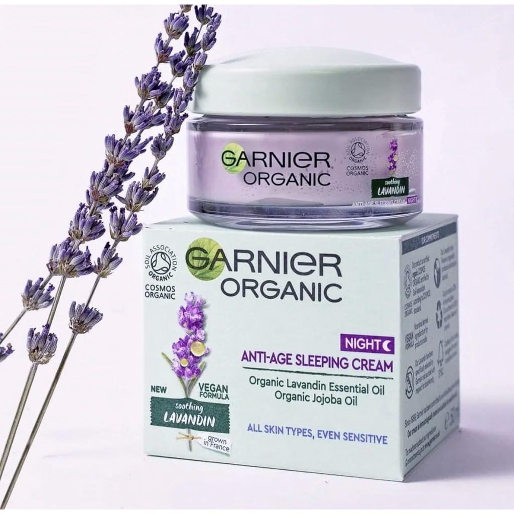 แท้-garnier-organics-regenerating-lavandin-anti-age-day-night-cream-50ml-สูตรออสเตรเลีย