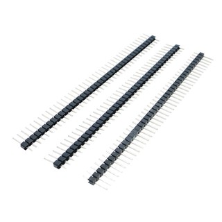 10 ชิ้น 40 pin 1x40 single row male 2 . 54 breakable pin header อุปกรณ์ขั้วต่อสายไฟ