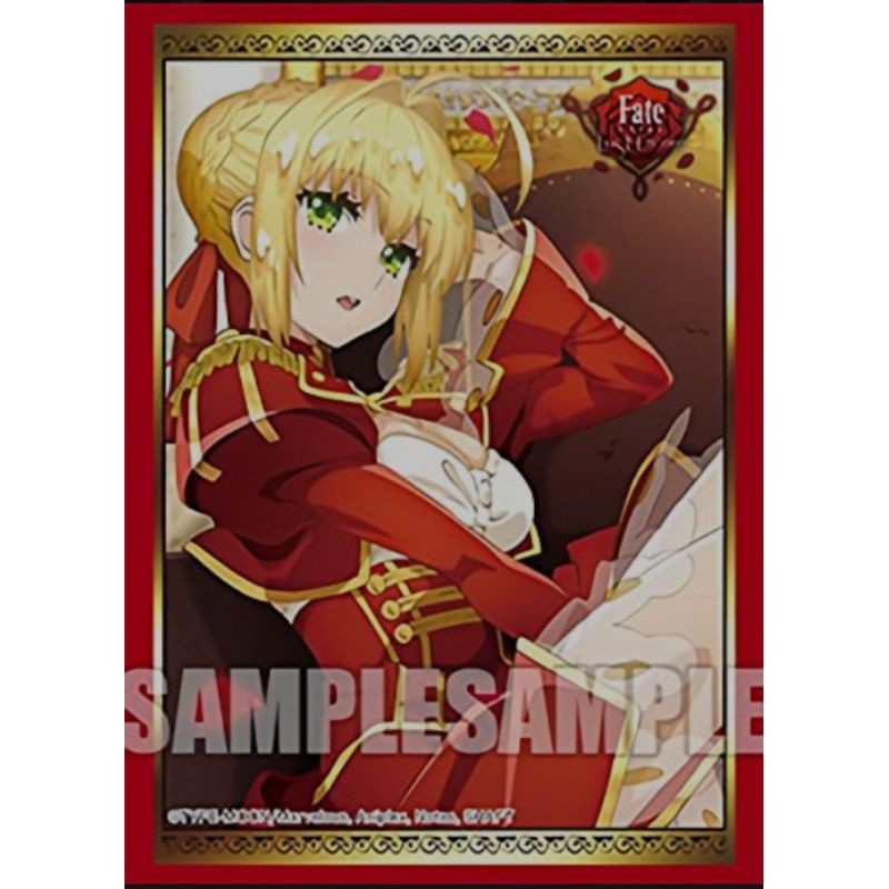 Fate/Extra Last Encore Nero Claudius Red Saber Card Game Letter Event ...
