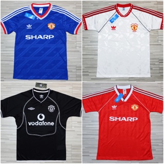 สินค้า Manchester United Retro Vintage เสื้อบอลย้อนยุค เสื้อแมนยู1986-1988 เสื้อแมนยู2001 เสื้อแมนยูย้อนยุค เสื้อบอลวินเทจ