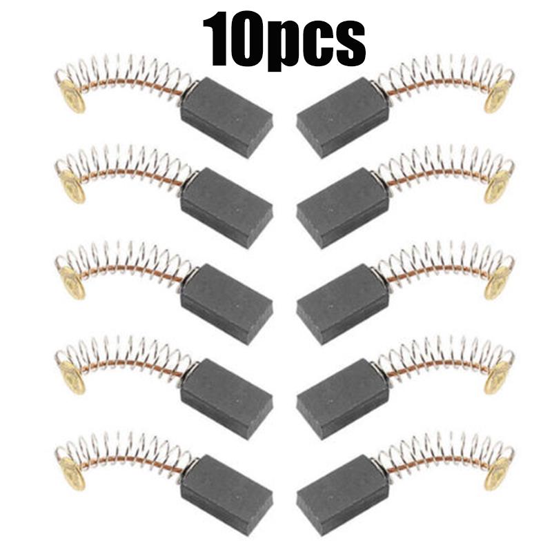 Durable Repairing Parts 6*12*17mm 10pcs Set Electric Tools Motor Drill Chain Saw Accessories Replacement Carbon Brush