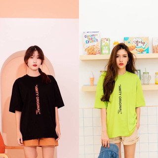 97X - ORIGINAL | มี 2 สี เสื้อยืดโอเวอร์ไซส์ สกรีนหน้าหลัง