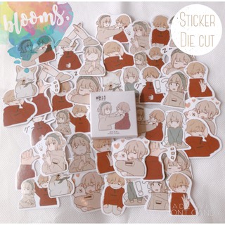 Sticker👩‍❤️‍👨ลายการ์ตูนเกาหลียาหยี🥳💋