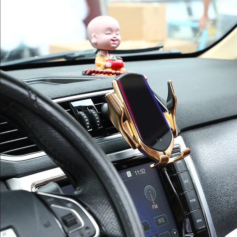 รูปภาพของที่วางโทรศัพท์ในรถยนต Car phone holde ยึดมือถือในรถ ที่วางโทรศัพท์ในรถ ยึดมือถือในรถยนต์ ที่ติดโทรศัพท์ในรถยนต รุ่น R2ลองเช็คราคา