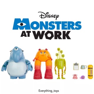 🇺🇲 ลิขสิทธิ์​แท้​จากอเมริกา 🇺🇲 Disney Pixar / Monsters At Work -​ Action Figure / Mattel Toy