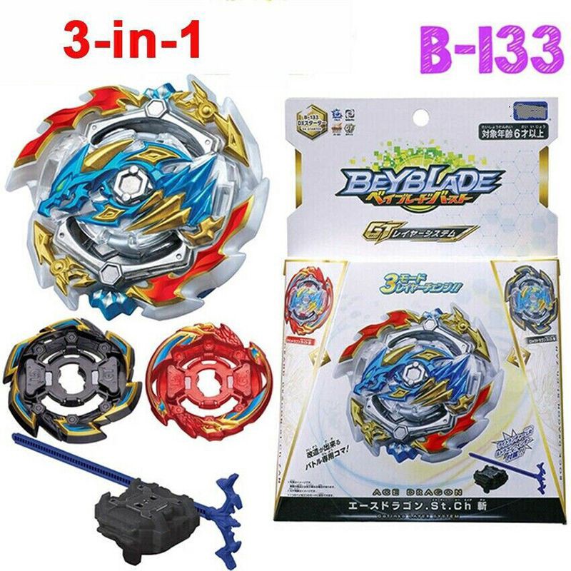 ชุดของเล่นเบย์เบลด Burst 3 In 1 B-133 Gt Dx Dragon.St Zan | Shopee Thailand
