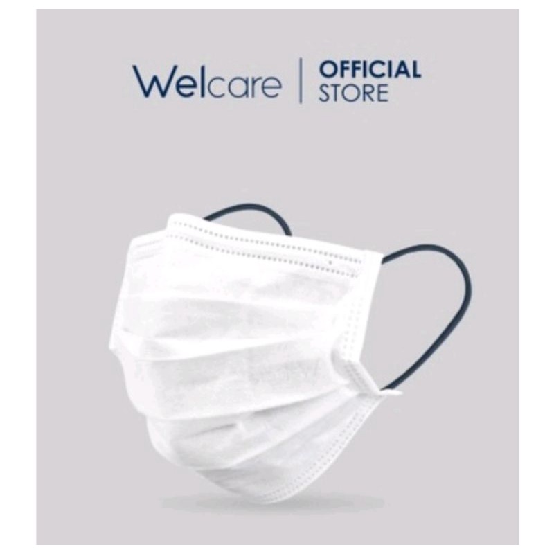 ภาพสินค้าพร้อมส่ง (สีขาว) Welcare Mask Level 2 Medical Series หน้ากากอนามัยทางการแพทย์เวลแคร์ ระดับ 2 จากร้าน judyjantiya บน Shopee ภาพที่ 1
