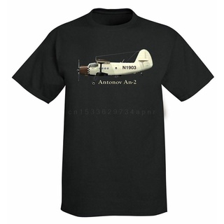 เสื้อยืดพิมพ์ลายแฟชั่น เสื้อยืด พิมพ์ลายเครื่องบิน Antonov An-2#