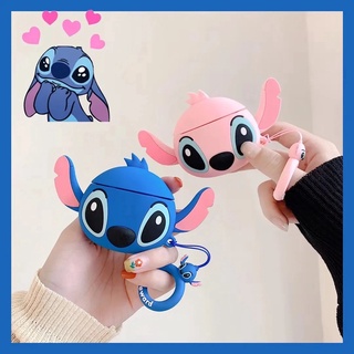 I12 หูฟังบลูทูธไร้สาย + เคสป้องกัน Stitch