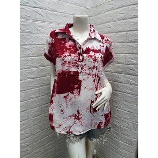 ภาพขนาดย่อของภาพหน้าปกสินค้าเสื้อผู้หญิง เสื้อแฟชั่น เสื้อลายมัดย้อม เสื้อสปัน เสื้อลาย จากร้าน nanashopbrand บน Shopee ภาพที่ 2