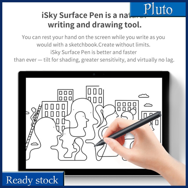 ปากกาสไตลัสแม่เหล็ก-4096-ระดับ-สําหรับแท็บเล็ต-surface-pro-3-4-5-6-7-pro-x
