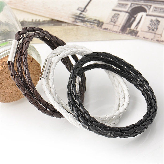 ราคาและรีวิวMen Women Design Rope Bracelet Simple Gifts