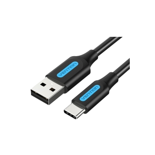 [ส่งไวจากไทย] Vention สายชาร์จ Type C USB C สายข้อมูล ใช้ได้กับอินเตอร์เฟส Type C ส่วนใหญ่ สำหรับคอมพิวเตอร์ โทรศัพท์