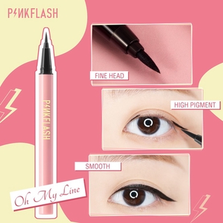 Pinkflash Ohmyline Liquid อายไลเนอร์สีดํากันน้ําติดทนนาน