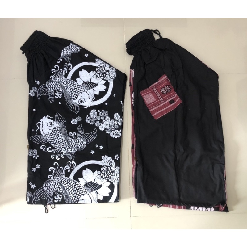 ภาพสินค้ากางเกง ซามูไร กางเกงผ้าฝ้าย กางเกงฮาเร็ม จากร้าน tong480 บน Shopee ภาพที่ 4
