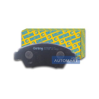 GIRLING ผ้าเบรกหน้า HONDA CIVIC DIMENSION 1.7 6133759-1/T (จำนวน 1 ชุด)