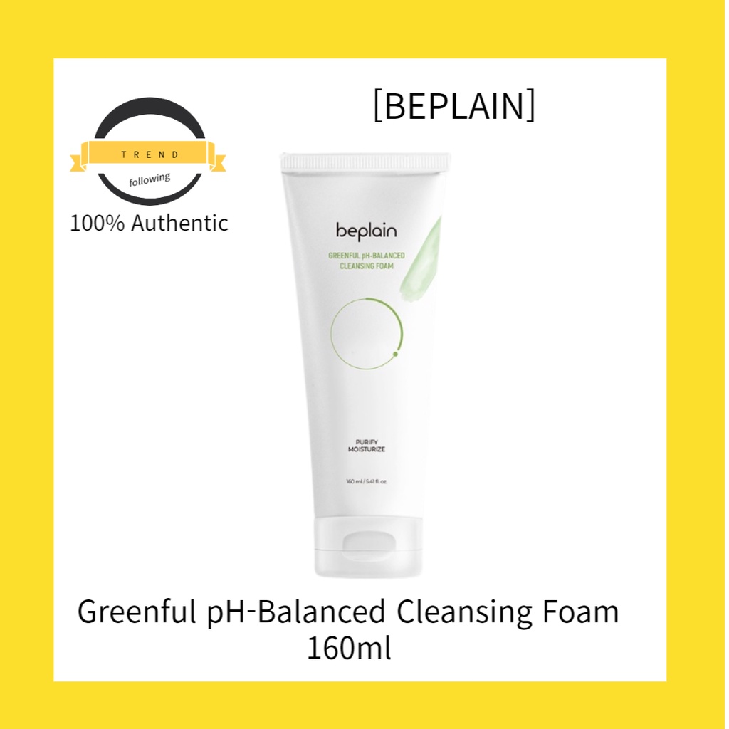 beplain-greenful-โฟมล้างหน้า-ph-balanced-160-มล