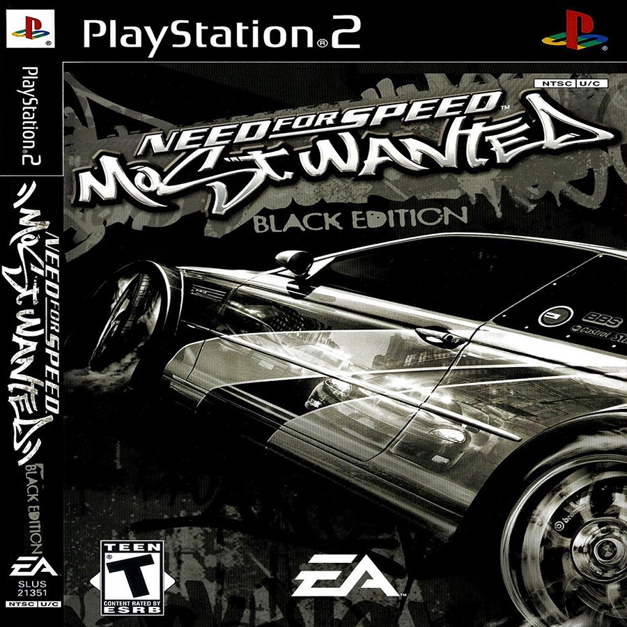 แผ่นเกมส์-ps2-สุดยอด-need-for-speed-most-wanted-black-edition