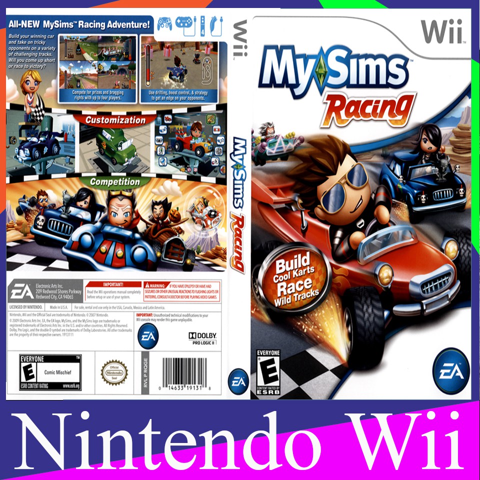 MySims Racing (USA)[WII] | Shopee Thailand