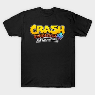 Tshirt Punk Clássica Crashicoot 4 Crashicoot 4 รองเท้าฮิปสเตอร์<2022>