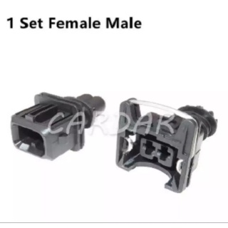 GF45 4 Set 2 Pin Male Female EV1 282762-1 Auto Waterproof Electrical Wire Connector Plug Fuel Injector Socket Adapters