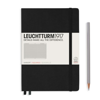 ภาพหน้าปกสินค้าLeuchtturm1917 Hardcover Notebooks \"Black\" สมุดโน๊ต Leuchtturm1917 ปกแข็ง สีดำ ซึ่งคุณอาจชอบราคาและรีวิวของสินค้านี้
