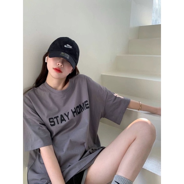 เสื้อยืดstay-home