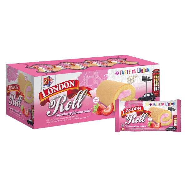 london-roll-strawberry-flavour-cake-16g-x-20pcs-โรลเค้กรสสตรอเบอร์รี่