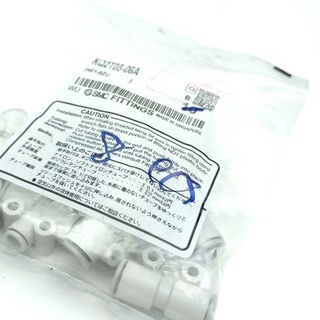 พร้อมส่ง,(A)Unused, KQ2T08-06A FITTING ,ฟิตติ้ง สเปค 8 pcs/set ,SMC (66-002-377)