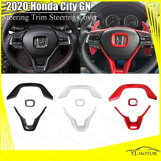 ภาพหน้าปกสินค้าปลอกหุ้มพวงมาลัยรถยนต์ สําหรับ Honda City GN Hatchback 2020-2022 Steering Wheel Cover Trim ที่เกี่ยวข้อง