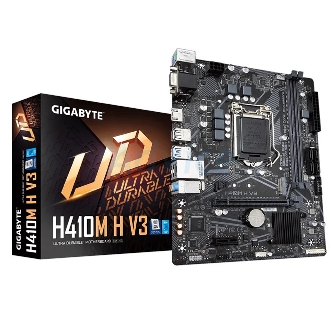 Cpu i5-10400F + MAINBOARD (1200) GIGABYTE H410M H V3 | Shopee Thailand