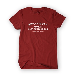 เสื้อยืดโอเวอร์ไซส์เสื้อยืด พิมพ์ลาย Is A Soccer Tools TAN MALAKA สําหรับผู้ชาย และผู้หญิงS-3XL