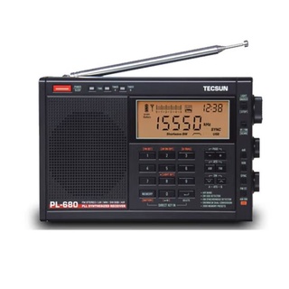 สินค้า Tecsun PL-680 FM สเตอริโอ / MW / LW / SW-SSB / AIR PLL เครื่องรับสัญญาณวิทยุ แบบเต็มแบนด์สังเคราะห์