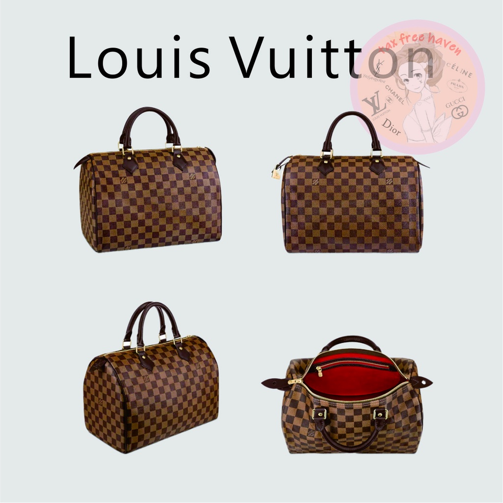 shopee-ราคาต่ำสุด-ของแท้-100-louis-vuitton-brand-new-speedy-30-bag