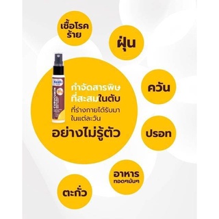 ภาพขนาดย่อของภาพหน้าปกสินค้าKenki เคนกิ วิตามิน เม้าท์สเปรย์ Curucumin สารสกัดขมิ้นชันและพริกไทยดำ ช่วยขจัดสารพิษในตับ และต่อต้านอนุมูลอิสระ ปราศจาก จากร้าน chonhticha2544 บน Shopee ภาพที่ 2