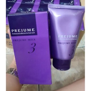 Milbon Prejume milk 3 ครีมจับลอนน้ำนมผมดัดแนวญี่ปุ่น ให้ลอนพริ้วไสว ดูเป็นธรรมชาติกระชับลอนดัด ชนิดไม่แข็งไม่เหนียว 110g